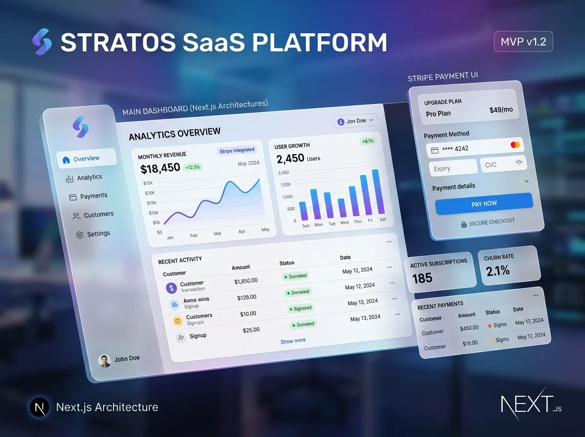 Développement SaaS et MVP évolutifs